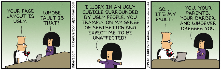 Dilbert Cartoon